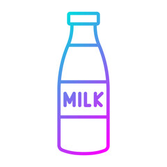 Milk Bottle Icon