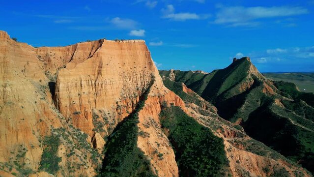 Barrancas de Burujon Great Canyon in Spain