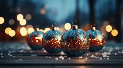 Fototapeta premium Christmas New Year Holiday Blurred Background , Bright Background, Background Hd