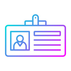 Identity Card Icon
