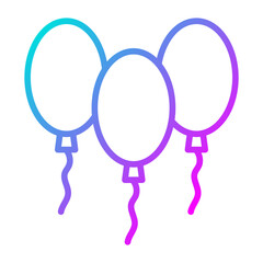 Balloons Icon