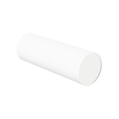 a long paper tube image on a white background