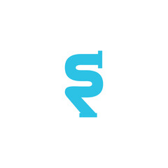 Letter s R plumber  logo design digital technology consultant corporate abstract  round circle geomantic international typography nature health Financial  