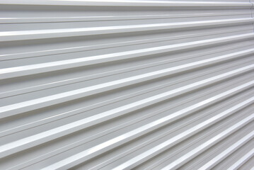 Obraz premium Gray aluminum texture wallpaper. Diagonal perspective.