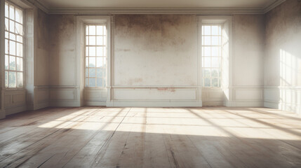An empty room filled with possibilities and awaiting the perfect furniture and décor