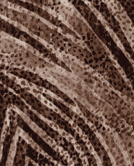 Tree interior texture pattern with polkas