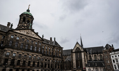 Fototapeta na wymiar Koninklijk Paleis Amsterdam