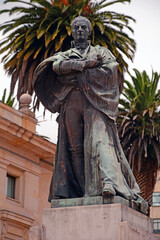 Statue von Camilo Torres in Bogota Kolumbien