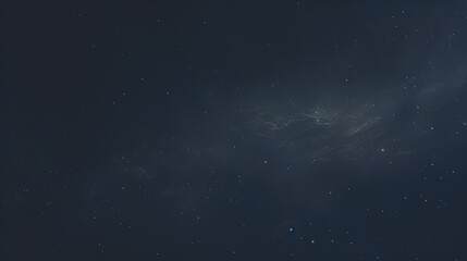 Dark Background Wonders: The Galaxy and Stars of Space, Generative AI