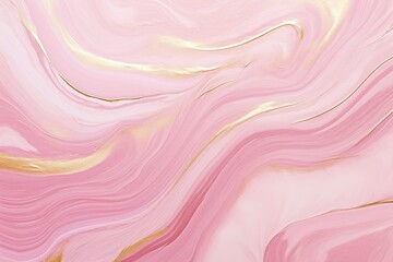 pink abstract background, marble texture, pink and golden wallpaper