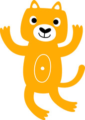 Obraz premium Lion Animal Dancing