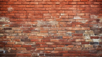Fototapeta premium Red Brick Wall Texture Background