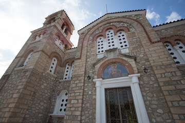 Fototapeta na wymiar Church of St. Demetrios, Longos, Peloponnese, Greece