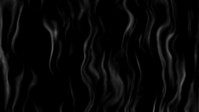 Satin Black Cloth Ripple Dark Background