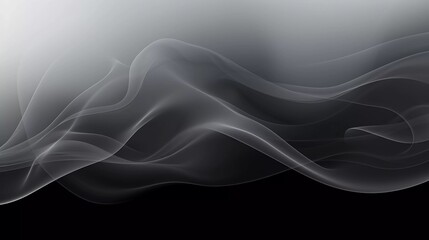 Smoky surface with dynamic effect, smoke abstract background, cell layers, 3d vector illustration 