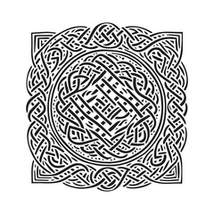 Celtic knot, vector graphic design element