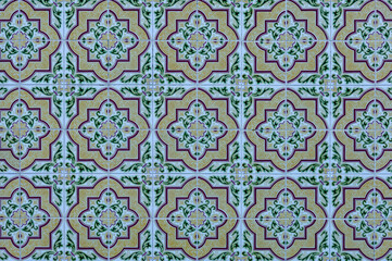 seamless pattern, portuguese tiles