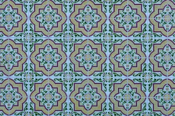 seamless pattern, portuguese tiles