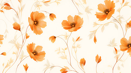 seamless floral background | generative AI