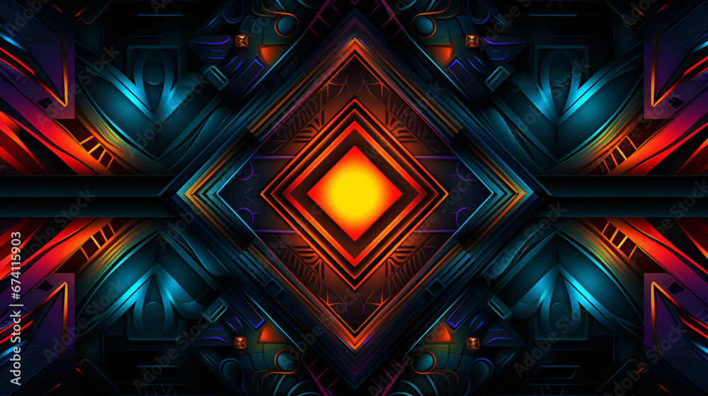 Wall mural abstract background | generative ai
