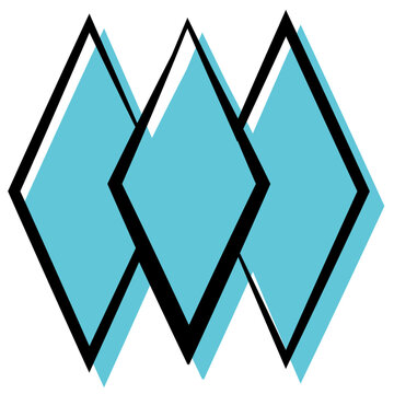 Atomic MCM graphic element mid century