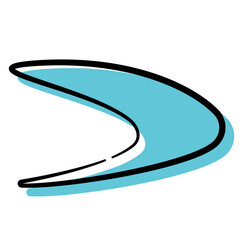 Atomic MCM graphic element mid century