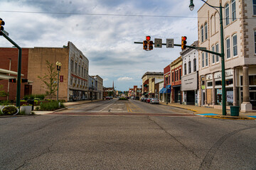 Noble Street, Anniston, Alabama site of the Freedom Riders National Monument