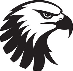 Eagle Excellence Monochrome Icon Eagles Grace Black Logo Emblem