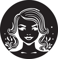 Unlocking Wisdom Woman Teaches Through Book Vector Symbol Educational Elegance Female Mentor with Book Vector Icon