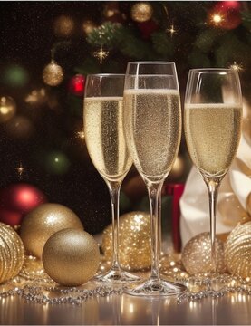 Celebrating Christmas & New Year - Captivating Festive Images