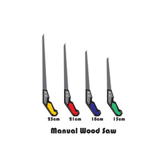 MANUAL HAND WOOD SAW ICON