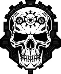 Abstract Mechanical Marvel A Digital Fusion Vector Artistry The Art of the Machine Age