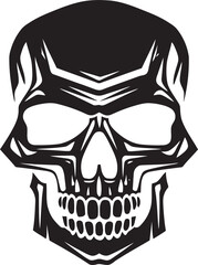 The Gearheads Vision A Mechanical Skull Profile Cyber Gothic Skull Icon The Blend of Eras