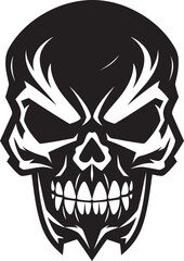 Mystic Monarch Elegant Skull Symbol Crypt Keepers Grin Enigmatic Art