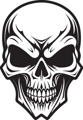 Deaths Portal Sinister Vector Mark Ebon Enchantment Ethereal Skull