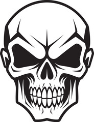 Phantoms Mark Mysterious Art Epic Skull Silhouette Ethereal Emblem