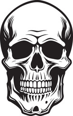 Obraz premium Wicked Whisper A Spooky Skull Design Sorcerers Gaze A Mystic Skull Icon