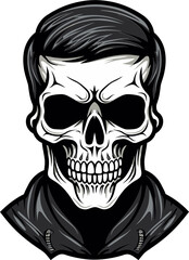 Vortex of Despair A Mysterious Emblem Sinister Sorcery An Eerie Skull Art