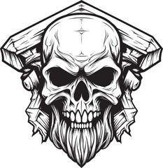 Occult Obsession An Ethereal Emblem Nocturnal Necromancy A Sinister Art