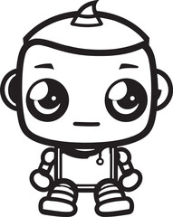 Gadget Guru A Sleek Mascot Logo Robo Rascal A Miniature Guardian Mascot