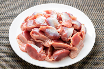 鶏砂肝(砂ずり)。
