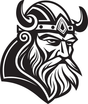 Shieldmaiden Legacy A Viking Emblem of Strength Runebound Berserker A Viking Mascot of Wisdom