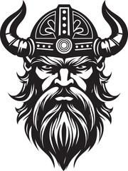 Northern Marauder A Viking Emblem of Ice Nordic Navigator A Seafaring Viking Mascot