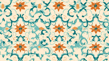 Seamless geometric pattern | generative AI