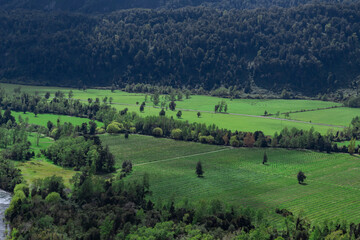 landscape in the mountains