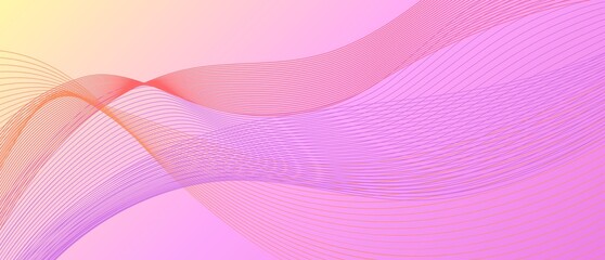wavy lines in pink background design graphic wallpaper