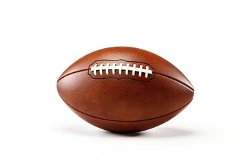 American football white background