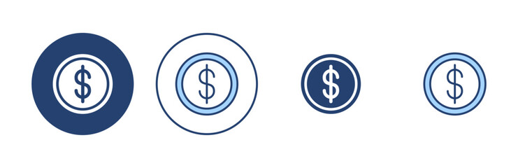 Obraz premium Money icon vector. Money sign and symbol