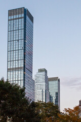 Fototapeta premium modern buildings in the city