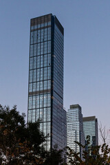 modern buildings in the city